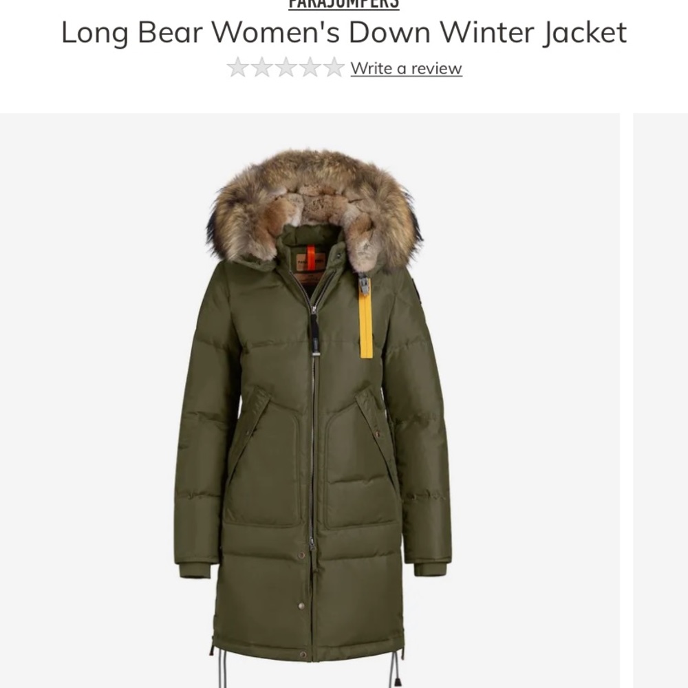 ⭐️HOST PICK⭐️ Parajumpers Women’s Long Bear Prka S